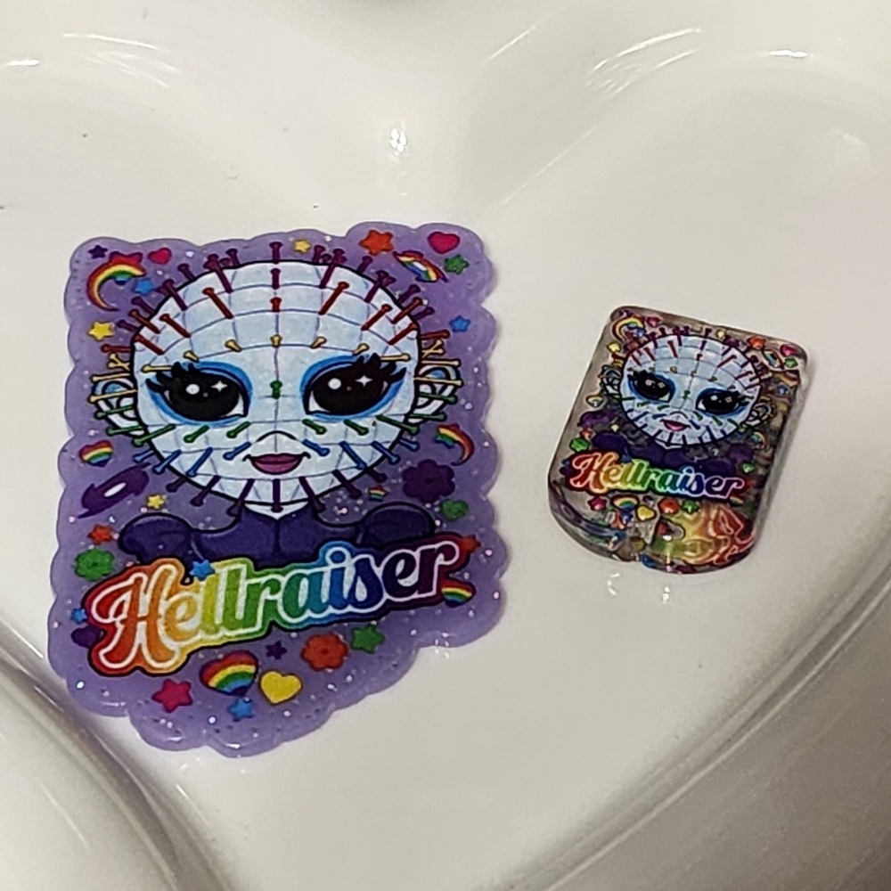 Horror Focal Bead Beaded Pen Acrylic Badge Badge Hell